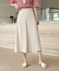 Ppaeppae 3/4 Wide Back Elastic Waist Skirt Pants
