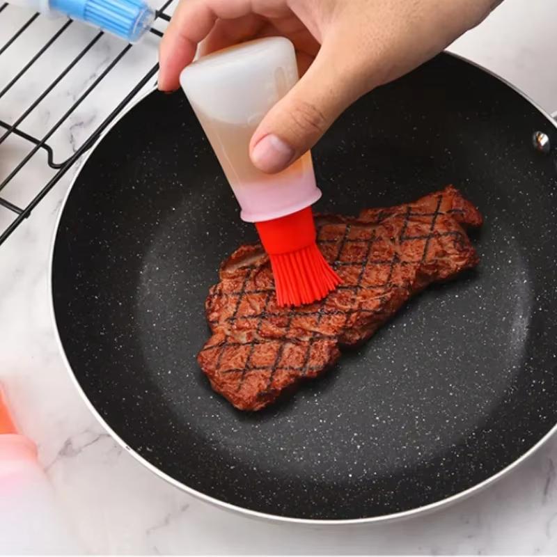 1/2/3PCS Kitchen Accessories Tools Silicone Oil Brush Basting Brushes Cake Butter Bread Pastry Brush Cooking Utensil