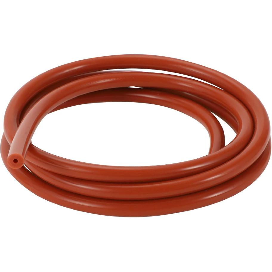 

Silicone Vacuum Tubing Hose Automotive Vacuum Line High Temperature 3.3Ft 3/8 10mm ID 2.5mm Thickness 1 Pcs Red 1/16 2mm ID