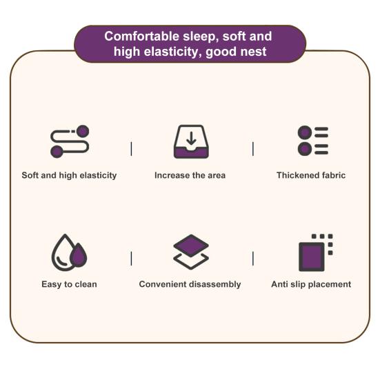 Eggplant Cats Bed Vegetable Shape Pet Sofa with Removable Cushion Joint Support Cute Pet Bed for Cats Small Dogs Kittens