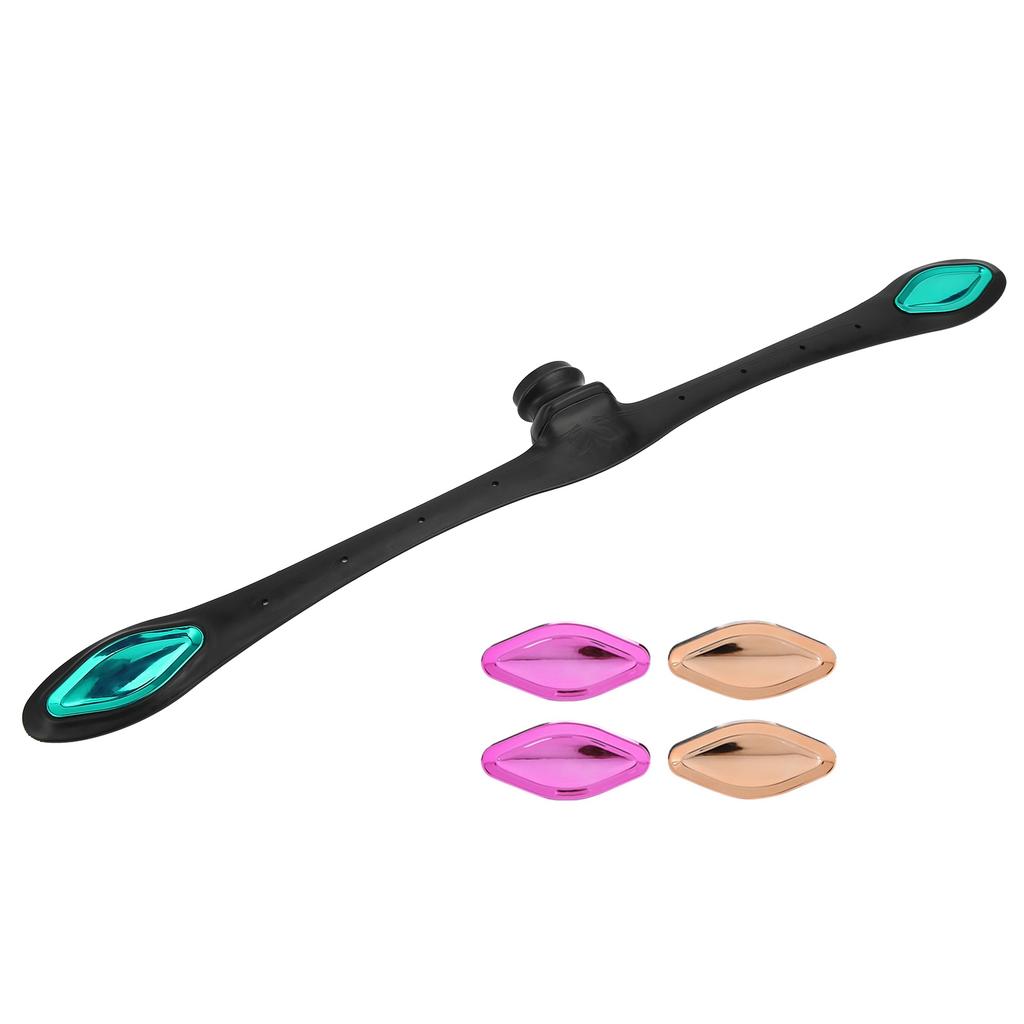 Face Fitness Trainer Face Slimming AntiWrinkle Face Muscle Trainer Exercise Tool(Noir )