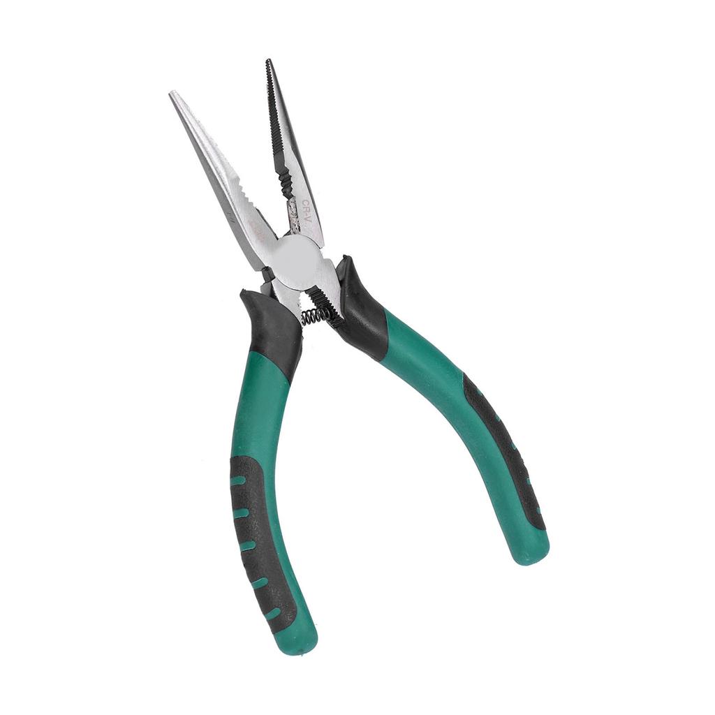 Needle Nose Pliers 45 Steel 6 Inch Long Nose Pliers for Bending Steel Wire Grasping Small Object