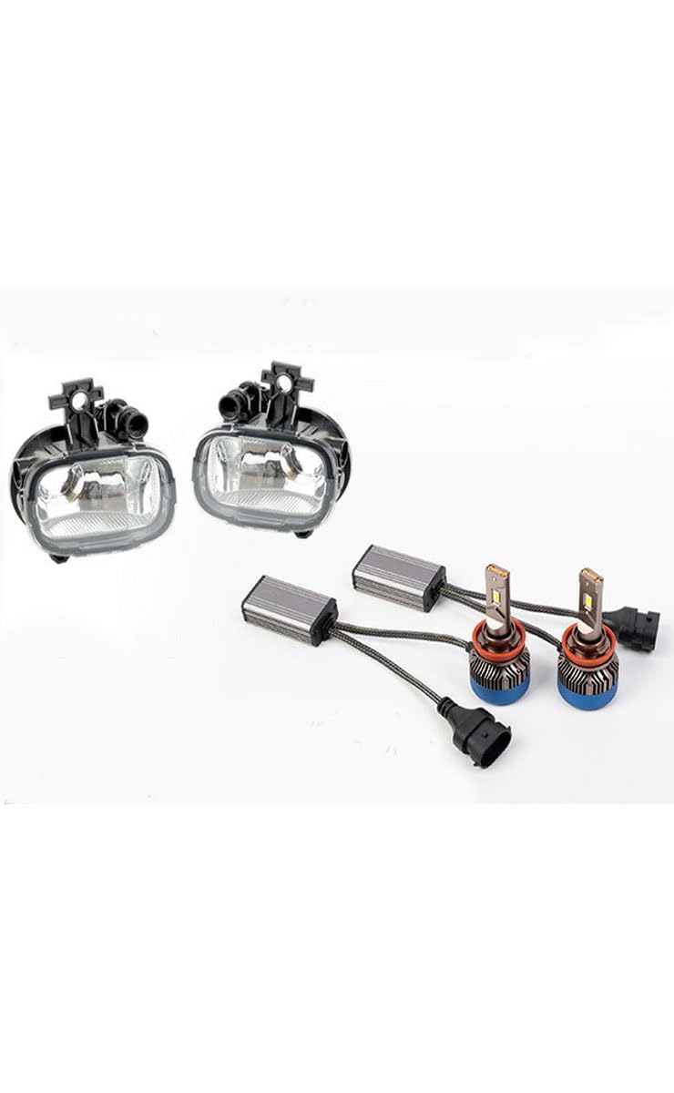 

YOURS E13 Note Kicks T33 Fog Lamp Unit LED Bulbs Inspection High Visibility LED Fog Lamps Dress Up NOTE S X-Trail + [8000lm] [White [6000K]] [Vehicle