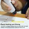Portable Hot Glues Applicator Battery Powered Handheld Adhesive Glues Guns for Home DIY Projects 7mm Compatible