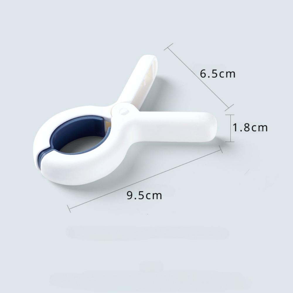 Alfileres para secar ropa, clips de plástico resistentes al viento y sin rastro, clips domésticos para fijar edredones, paquete de 3