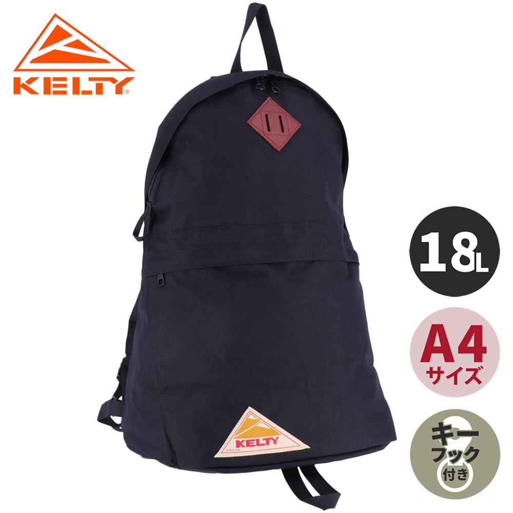 Kelty Backpack 2591918 Daypack, Fits B4 Size, Black