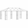 Paviljoen Frame 6 x 3 m Zwart Staal
