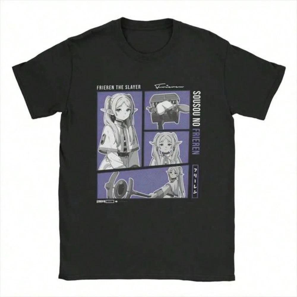 Anime Frieren TShirt Unisex Gift For Friends S