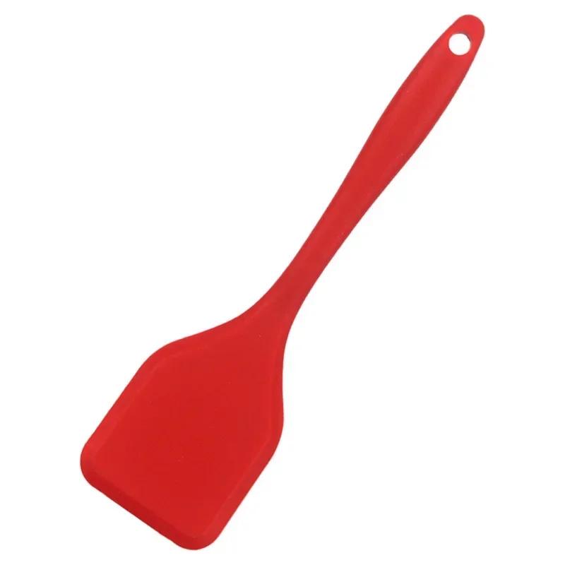 20.5cm Mini Silicone Cooking Leakage Spatula Dense Shovel Fried FishOmelette Shovel Non-stick Spatula Kitchen Cooking Tools