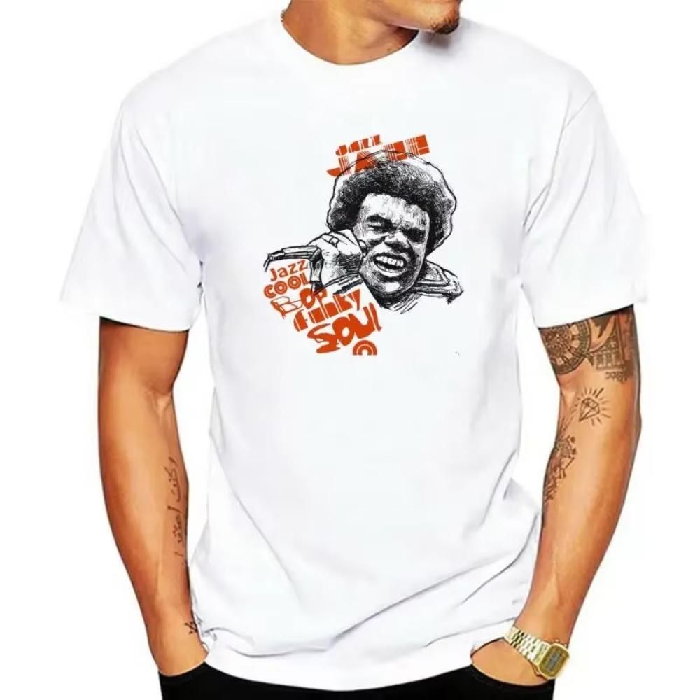 Jazz cool 90s music wasted youth swag trendy Tumblr hipster Retro vintage printed Mens tee T-shirt tops men t shirt