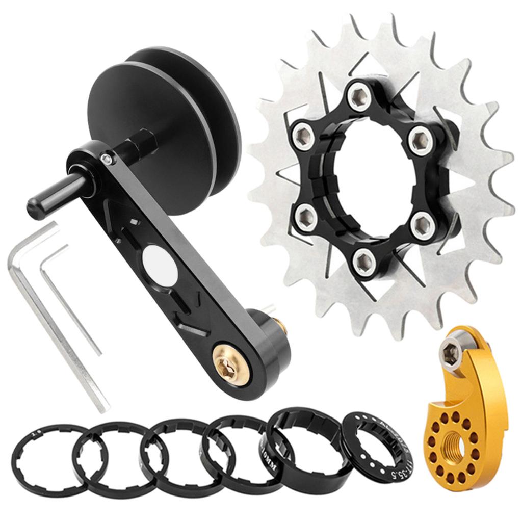 Single Speed Derailleurs Chain Tensioner Adjustment Chain Guide Adjustable Chain Guide Single Speed Chain Adjuster