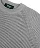 NODU Washable Daily Hazzi Raglan Knit [Gray]