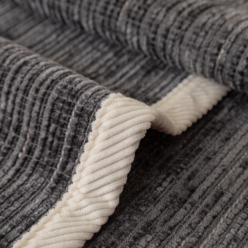 Chenille Sofa Cushion Non-Slip Cushion Four Seasons Universal Living Room Straight Row Sofa Cover Cloth Backrest Towel Anti-Scratching