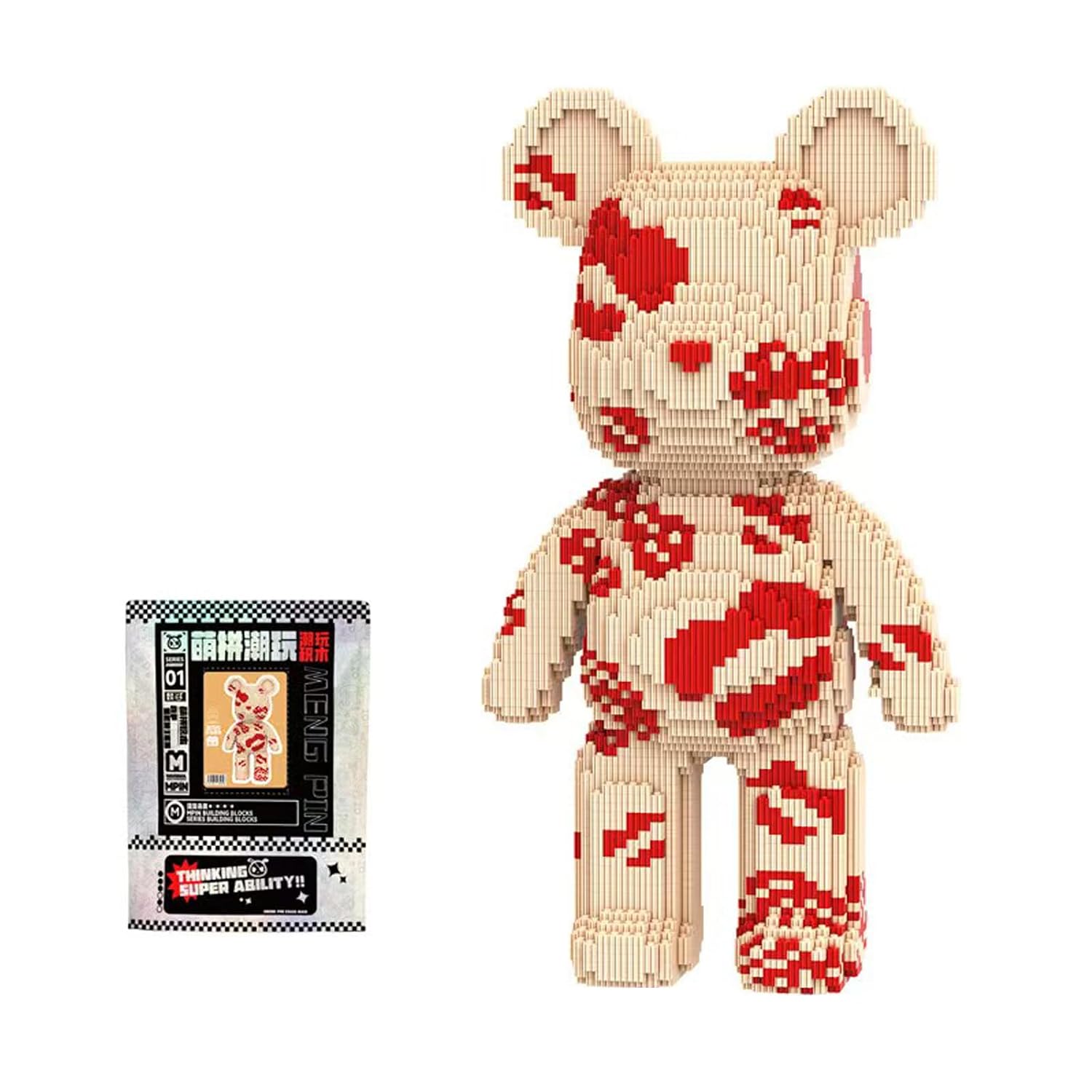 Bearbrick 7220 Pieces Adult Micro Building