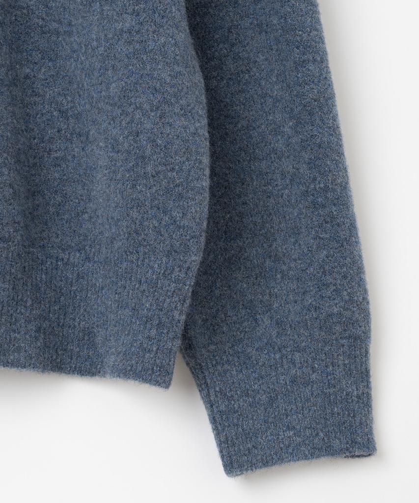 Millo Archive Crop Move Cardigan [Indigo Blue]