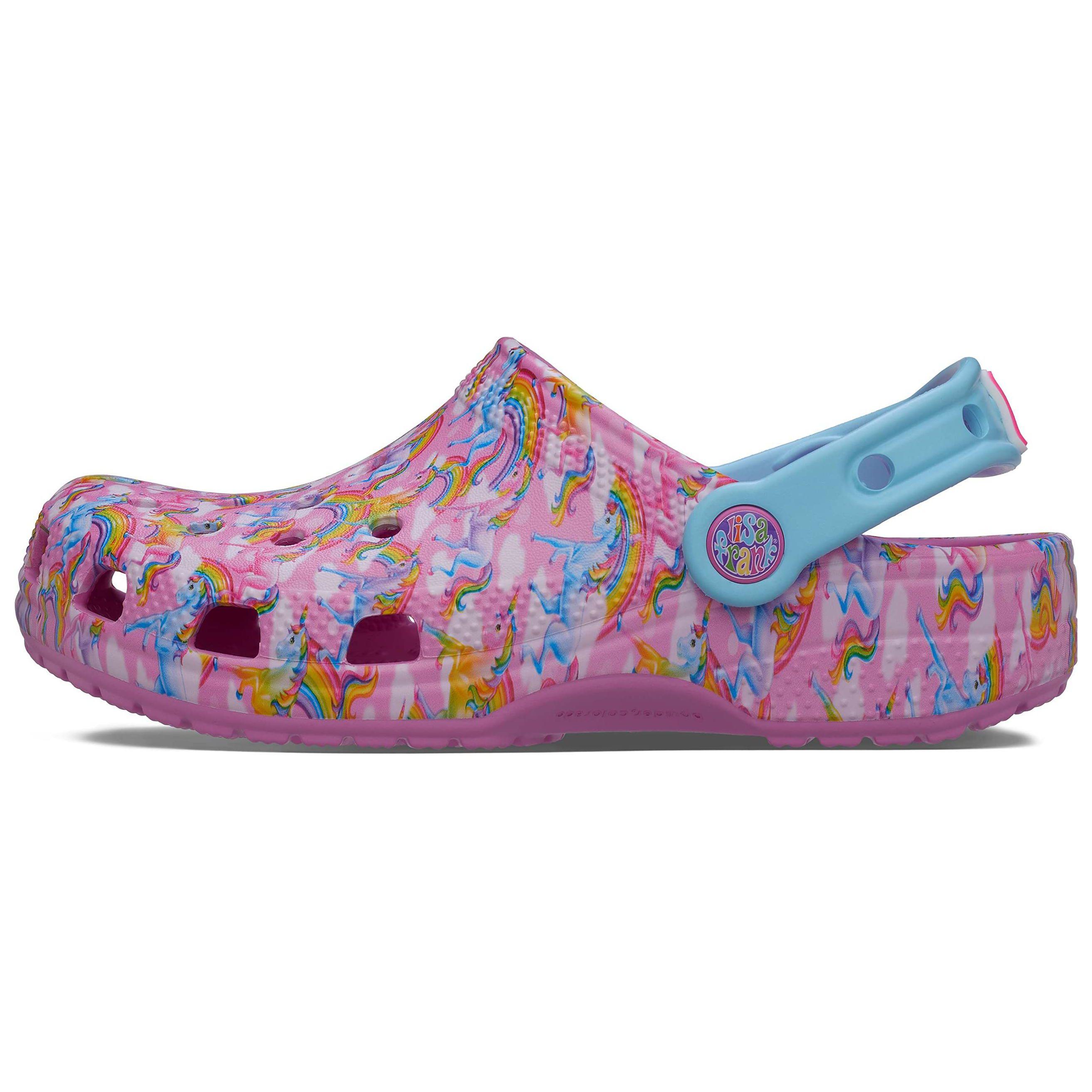 Crocs Classic Clog Lisa Frank Comfortable Versatile Clogs Women clogs Pink 208826 37-38
