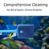 Double Sided Sponge Fish Tank Cleaning Brush Floating Cleaning Brush  Glass Acrylic Fish Tank