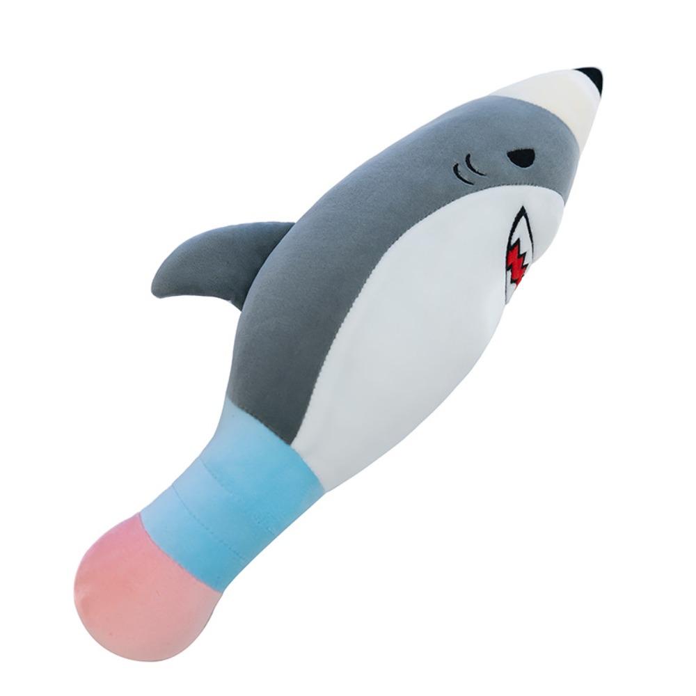 

Мягкая ручка-акула Плюшевые игрушки ПП Хлопок Мягкая игрушка Плюшевые игрушки День святого Валентина День рождения серый