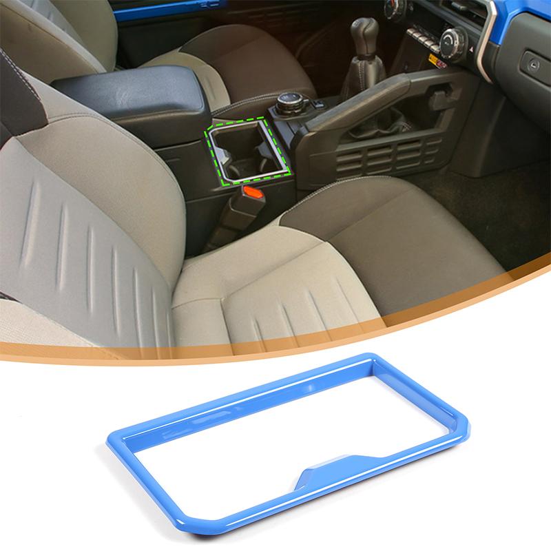 ABS Carbon Fiber For Toyota Tacoma 2024-2025 Central Control Trument Panel Steering Wheel Door Handle Interior Accessories