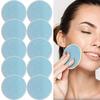 Reusable Makeup Remover Pads 10 Pieces Soft Organic Cotton Rounds With Washable Drawstring Washcloth Towel