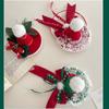 Bowknot Children Christmas Hair Clip Christmas Hat Headband  Christmas Costume Dress Up