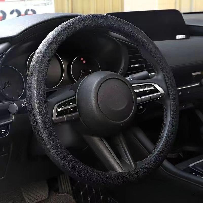

Silicone Non-Slip Steering Wheel Protector Car Steering Wheel Protective Cover Non-Slip Elastic Stretch Car Steering Wheel Cover чёрный