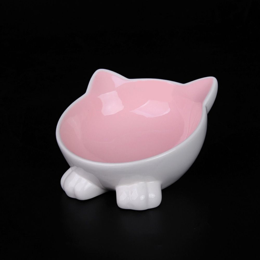 Non-slip Dog Food Feeding Basin Cute Pet Drinking Feeder Cat Ceramic Bowl  Water Container