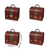 Jewelry Storage Box Treasure Jewelry Container Wood Trinket Holder Jewelry Organizer with Lock Jewelry Display Case Gift