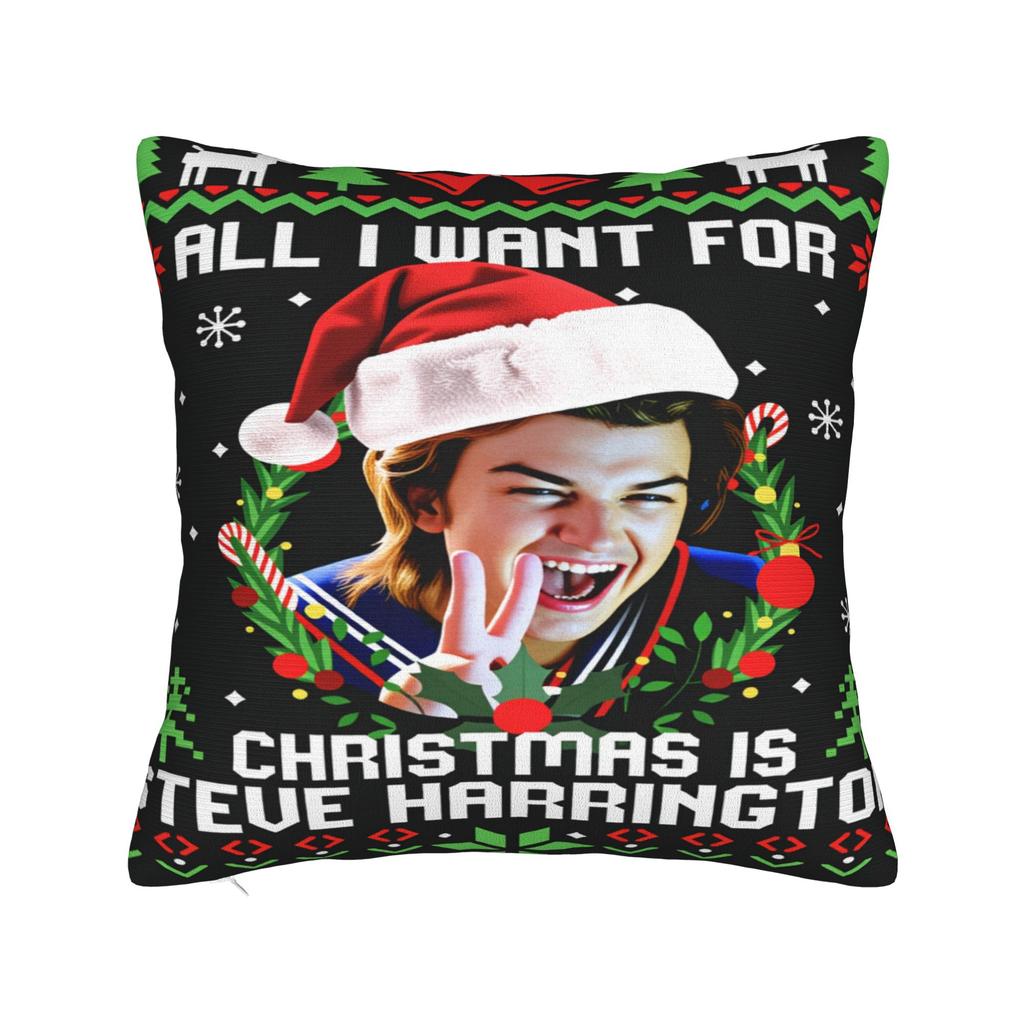 Steve Harrington Pillow Case  Soft Pillow Cover Fashion Cushion Cover For Sofa Home Decor