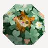 1pc Cat, Flowers Automatic Open/Close Umbrella, Portable Folding Umbrella for Everyday Use Yy250826044