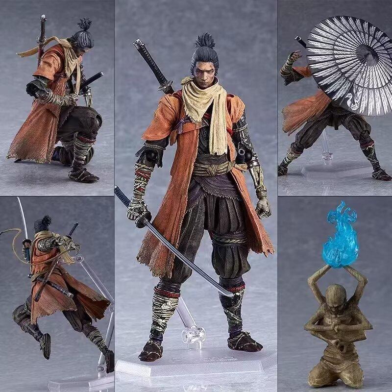 Sekiro Shadows Die Twice Pvc Action Figure With Articulated Joints For Collector Display