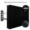 Modern Polyester Outdoor Tv Cover For Televisions Dustproof Waterproof Protector