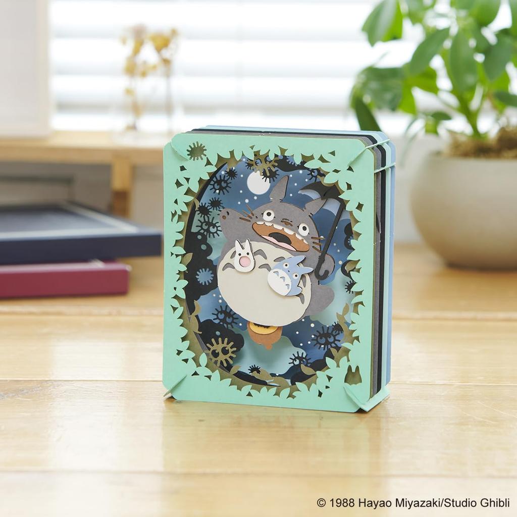 Ensky Papiertheater Mein Nachbar Totoro Mondlichtiger Himmel PT-048X