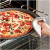 Yapışmaz Karbon Çelik Pizza Tavası Yuvarlak Pizza Pişirme Tepsisi Delikli Çıtır & Kabarcıklı Ev Restoran Mutfak Pişirme Aletleri