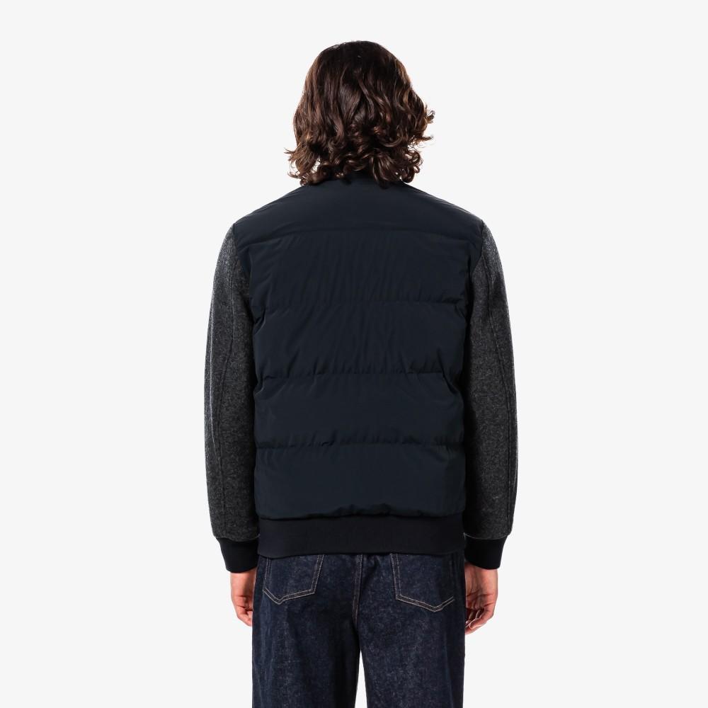 [lacoste] Men's Wool Jersey Hybrid Jacket BH883E-55NHDE