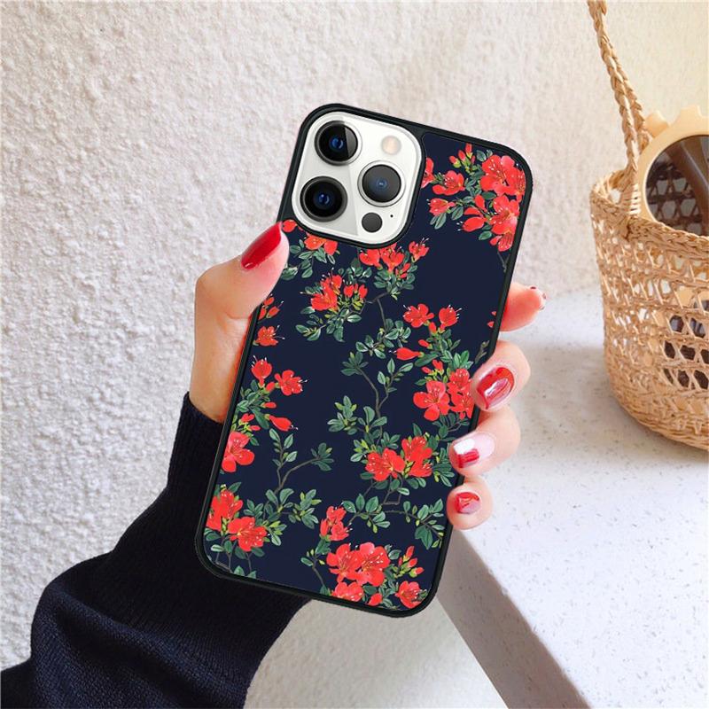 

floral flowers roses soft Phone Case Cover For iPhone 17 Air 16 15 14 12 13 Pro Max Plus coque Shell Fundas iPhone 16pro