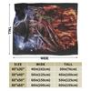 Freddys Krueger Halloween Art Spooky Retro Horror Blankets Quality Super Soft  Throw Blanket Winter Travel Couch Chair Bedspread