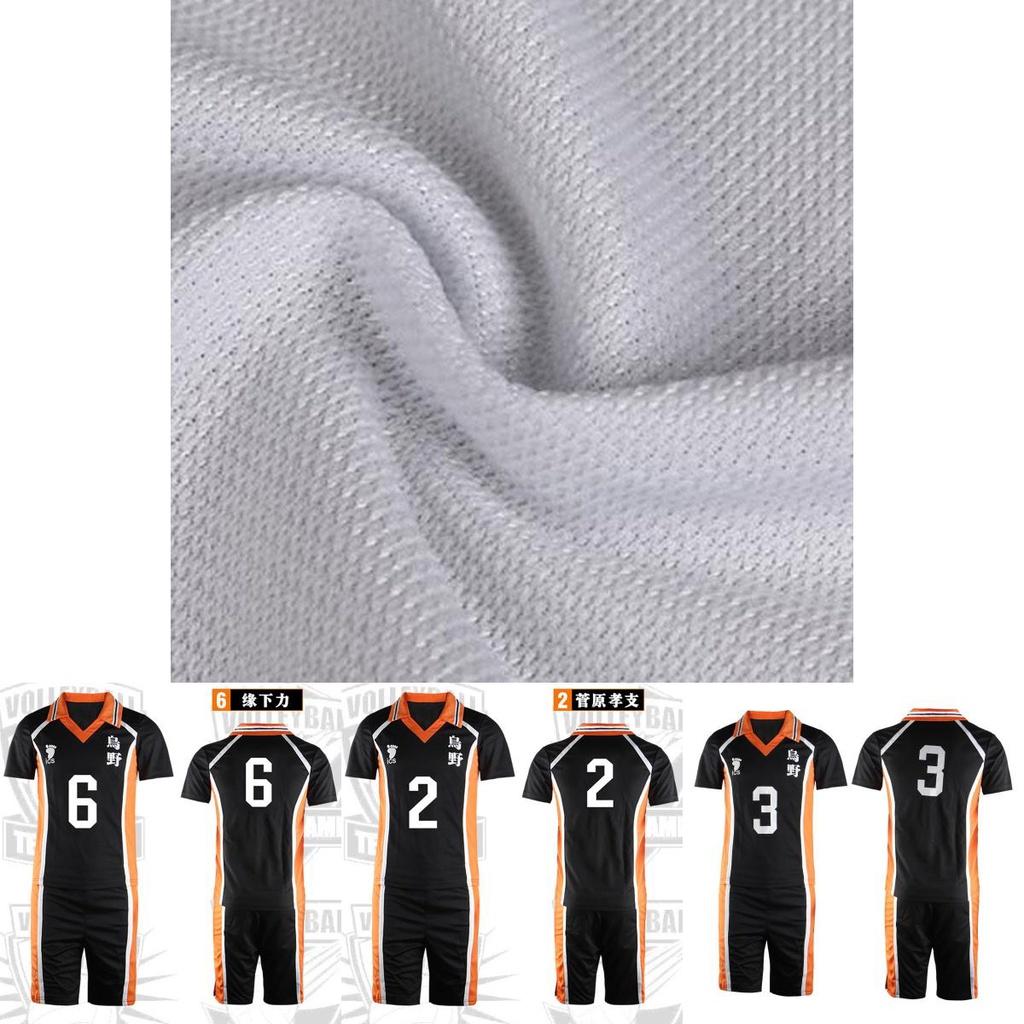 Haikyuu High Karasuno School Uniform Sportswear Suit Jersey Cosplay Costumes