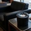 Cool Premium Feel Mechanical Rotating Ashtray with Lid Ash Tray Desktop Ornaments Office Car Ash Tray Smoking Accessories Gifts