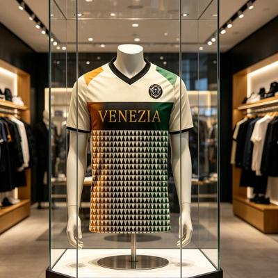 The Latest 2026 Venezia Football Team Jersey Is a Comfortable, Stylish, and Trendy Quick-drying T-shirt, Suitable for Families and Children.
