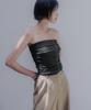 Memua Ring Soft Shirring Top (Khaki)