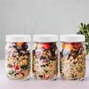 12Pcs Reusable 70mm/86mm Plastic Mason Jar Lids for Wide Mouth Jar Seal Bottle Cover Spout Lid Good Seal Kitchen Tool