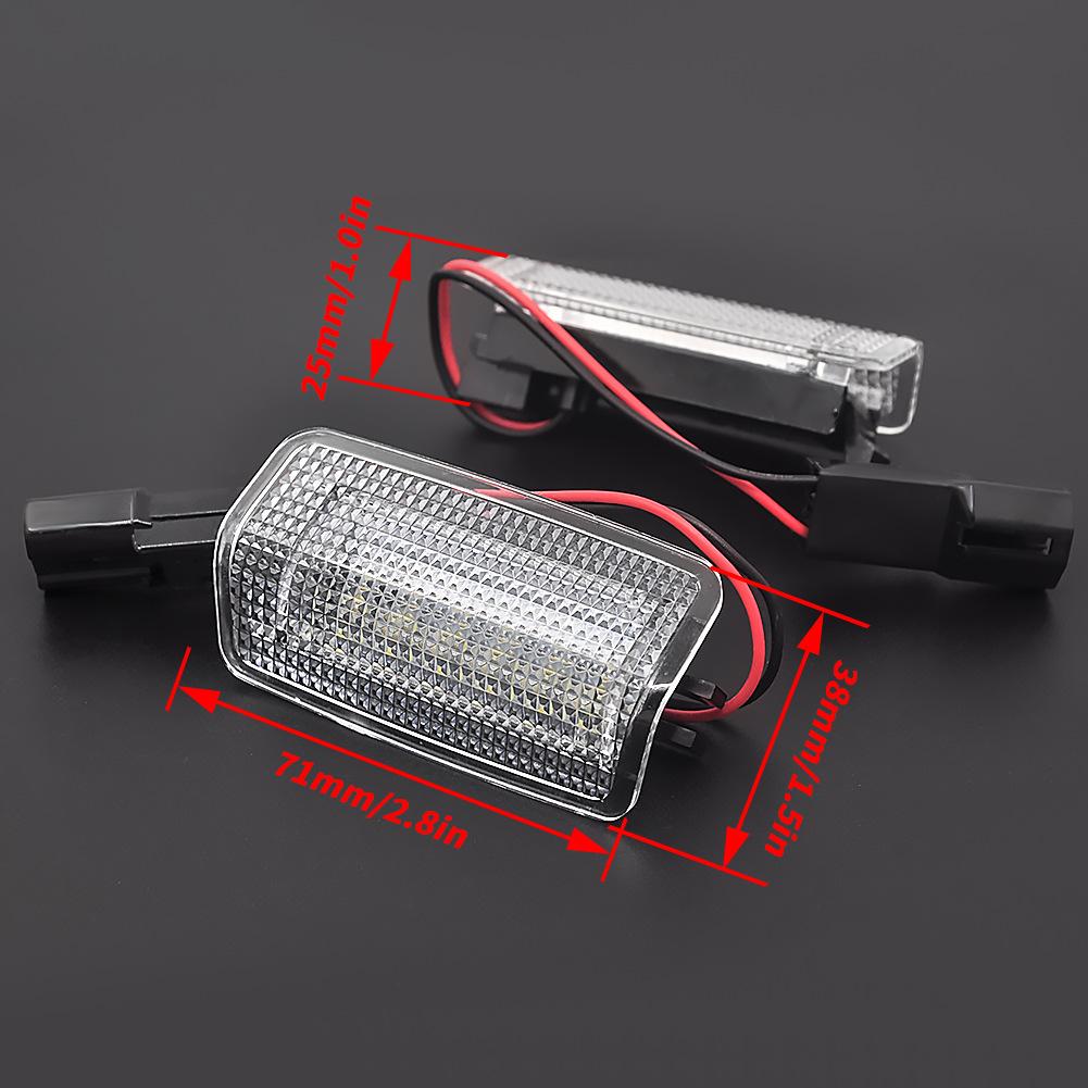 1PC LED Door Courtesy Interior Warning Light For Toyota Fortuner Innova Hilux Vigo Revo Camry Corolla car Decoration Light