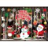 Christmas Wall Merry Stickers Window Glass Decals Home Room Xmas New Year Decor
