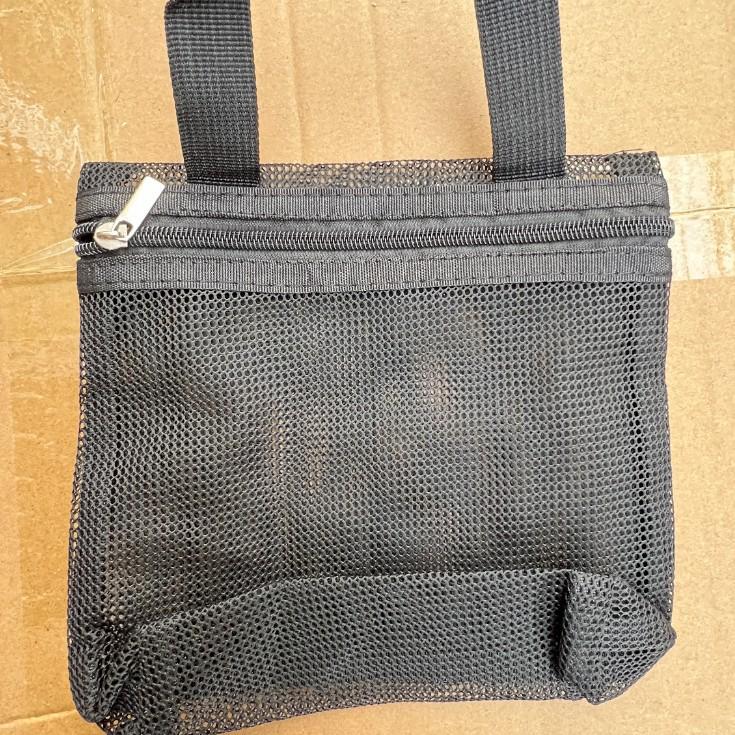 

Dopamine Color Block Travel Makeup & Toiletry Bag with Mesh Compartment