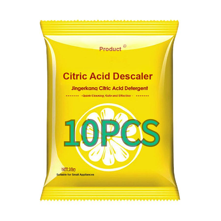 50 шт. 10 упаковок Лимонная кислота Средство для удаления накипи для электрочайника, Лимонная кислота пищевая средство для удаления накипи Чайный налет Очиститель 10 bags [total 100g] лимонная настойка