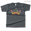 Mens Cotton Ping-Pong Kaiju Graphic Funny T Shirt Street Casual Style Tee for Men and Women