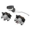ATV Front Brake Caliper 1436‑423 Left Right Brake Calipers Cylinders Assembly Set Replacement for Arctic Cat 250 300