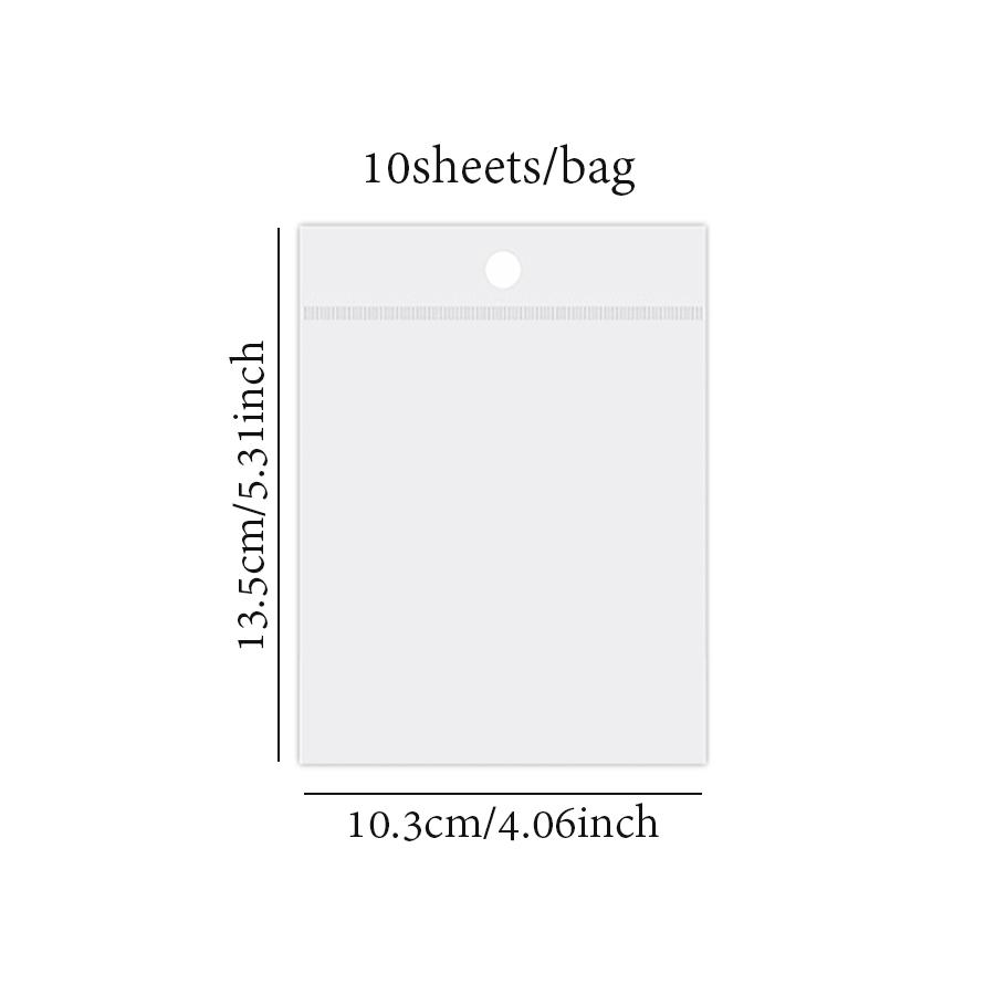 10 Sheets/Bag Sticker Pack Garden Landscaping Handbook Stationery DIY & Scrapbooking Phone Case Diary Decoration