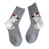 Cartoon Boot Socks for Women Ladies Winter Thick Warm Socks Knitted Wool Socks Thermals Socks Thick Hiking Crew Socks